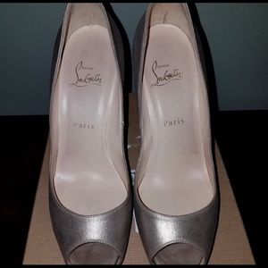 Christian Louboutin Peep Toe Heels